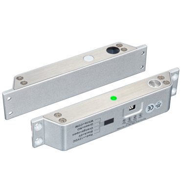 Electromechanical safety lock - Fail Safe (NC) opening mode - Holding force 1000 kg | Door sensor - Programmable self-closing - Selectable opening time - Stainless steel SUS304