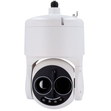 InfiRay speed dome bi-spectrum SD464 - Thermische sensor 640x512 VOx ongekoelde 12μm - Thermische gevoeligheid ≤40mK (@25°C,F#1.0,25Hz) - Zichtbare sensor 1/1.8" 4Mpx CMOS - Thermische lens 50mm - Zichtbare lens 6.5~240mm (zoom 37X))