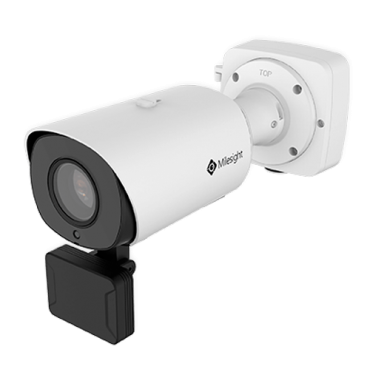 LPR IP-camera 2 Mpx met snelheidscameraradar - 1/2" Progressive Scan CMOS - LPR-functie, geïntegreerde kentekenplaatlezer - 8~32mm gemotoriseerde autofocuslens - IR-LED's Bereik 180 m - Snelheidsdetectie tot 200 km/u