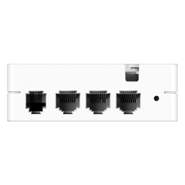 Reyee e-Lighten PON - Wi-Fi Omni-directional Wall AP 5 - Supports 802.11 b/g/n/ac Wave 1 and 2 2.4GHz and 5GHz - Transmission speed up to 1167 Mbps - 3x Ports RJ45 Gigabit 1x Port RJ11 Telephony - 1 x SC PON Uplink Port 1G