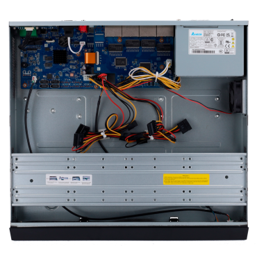 X-Security NVR - Maximum resolution 16 Megapixel - 16 CH | 16 PoE af/at ports - Compression H.265 / H.264 | 4 HDD - HDMI output 4K | Alarm Outputs - SMD, WizSense, SMD, WizSense and QuickPick