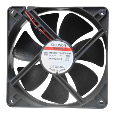 Special magnetic fan for Rack - Efficient and quiet - Easy installation - Allows for increased ventilation and cooling inside the Rack - Power supply by two cables of 1.5m