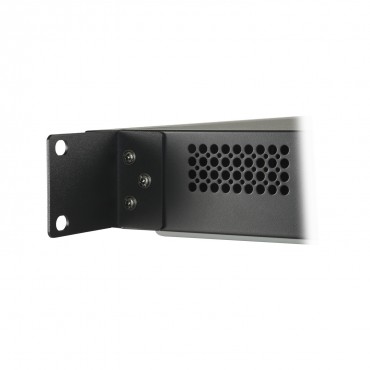 Rack-mounting tabs - For Safire recorders - Height 1U - Standard rack mount hole spacing - Made of steel - Fixing screws