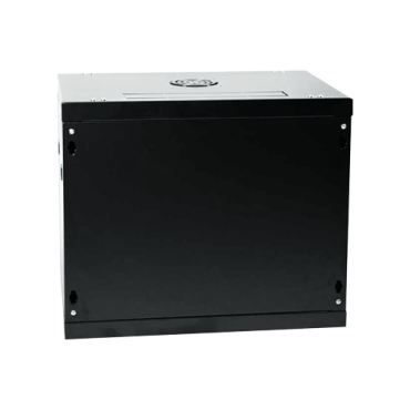 Rack cabinet for wall - Up to 9U rack of 19" - Up to 100 kg load - With ventilation and cable passage - Depth 600 mm - Supplied disassembled