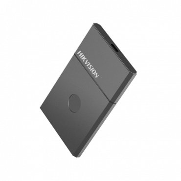 Hikvision SSD Portable Hard Disk Drive 1.8" - Power and lightness in a small format - Capacity 500GB - USB interface 3.2 Gen2 Type C - Transfer rate up to 1060 MB/s - Maximum security with fingerprint encryption - Weatherproof IPX7