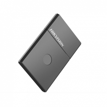 Hikvision SSD Portable Hard Disk Drive 1.8" - Power and lightness in a small format - Capacity 500GB - USB interface 3.2 Gen2 Type C - Transfer rate up to 1060 MB/s - Maximum security with fingerprint encryption - Weatherproof IPX7