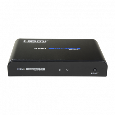 HDMI active Extender 1080P - Receiver compatible with HDMI-EXT-PRO - Range 120 m over UTP cable Cat 6 - IR transmission - Allows point-to-point connection up to 253 - receivers - Standard HDbitT v1.3f