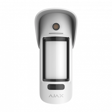 Ajax - Outdoor photo detector with image request - Wireless 868MHz Jeweler - Privacy manager / Detection from 3 to 15 m - Antimasking / Immune to pets - Outdoor use IP55