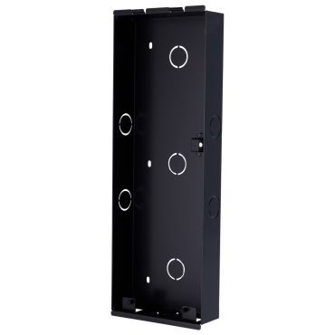 Video door phone bracket - Specific for Akuvox video door phones AK-X915S - Dimensions: 334mm (H) x 119mm (W) x 40mm (D) - Made of galvanized stee - Flush mounting - Easy installation