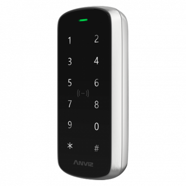 ANVIZ standalone reader - Dual Keyboard en Card (EM & MF) - 10.000 opnames / 200.000 records - TCP/IP, WiFi, Bluetooth, miniUSB, Wiegand - Geïntegreerde Controller / Opening met APP - Vandaalbestendig, voor buitengebruik