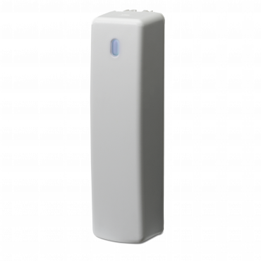 AM wireless vibration detector with low frequency attenuation filter. Colour White. 868 Gen2.