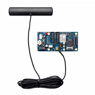 GSM/GPRS module for reporting and up/download