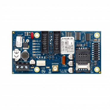 GSM/GPRS module for reporting and up/download