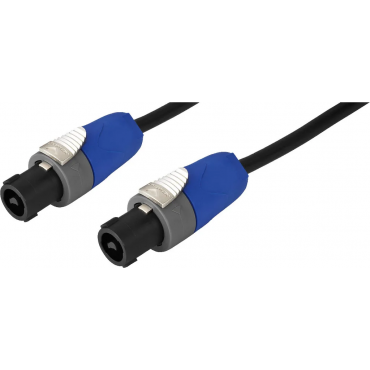 MSC-505/SW: Speaker cable - 5m - Black - 2 x NEUTRIK SPEAKON plug NC-2FX
