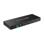  HDMI video matrix | 4 HDMI inputs | 4 HDMI outputs | Up to 4K (input and output) | Up to 4K (input and output) | Allows remote control