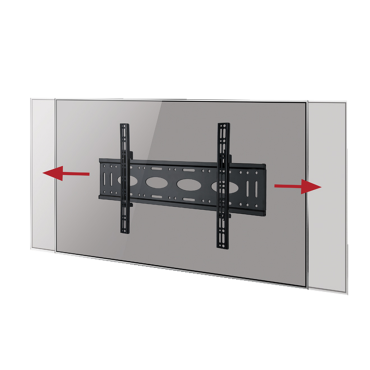 Universal screen mount - Up to 80" - Max weight 80Kg - VESA 600x400mm