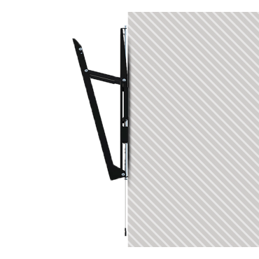 Flat screen bracket with tilt function - Up to 86" - Max weight 130Kg - VESA 1000x600mm