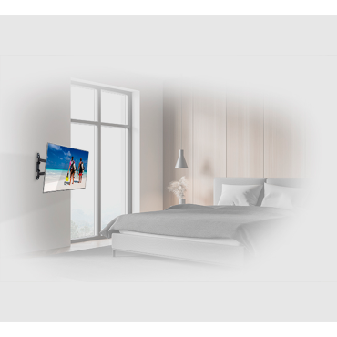 Flat screen mount with arm - Up to 55" - Max weight 35Kg - VESA 400x400mm