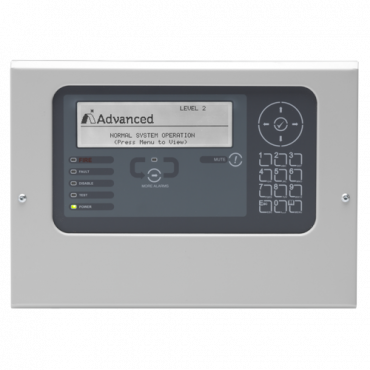 Advanced Display Repeater -  Allows you to view the entire network -  Built-in keypad with silencing -  Connection to exchanges via network card (ADV-MXP-503)