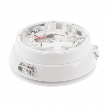 Analoge en flitssirenebasis - Compatibel met Advanced AXIS-serie - Noodzakelijk voor de installatie van de detector - Configureerbaar tot 32 tonen - Veilige en betrouwbare kabelaansluitingen