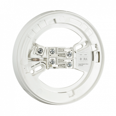 Standard Base - Compatibel met Advanced VEGA-serie - Noodzakelijk voor de installatie van de detector - Laag profiel - Veilige en betrouwbare kabelaansluitingen