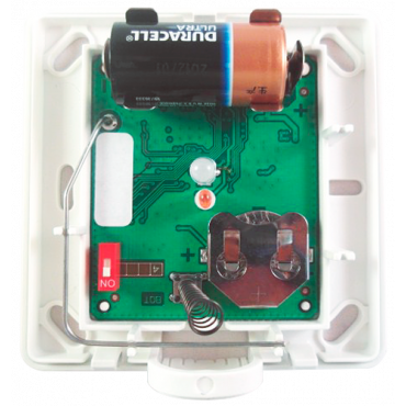 Advanced Remote LED Indicator Lamp - Two-way wireless communication - up to 200m communication - Bicolour (red green) LED indicator - Housing made of white ABS - Dimensions 80x80x27 mm