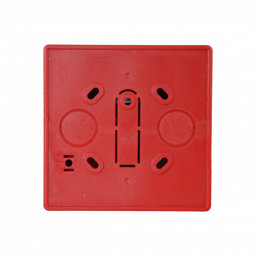 Advanced resetbare analoge drukknop - Ingebouwde isolator - Tweekleurige (rood-groen) LED-indicator - Dezelfde sleutel voor openen en opnieuw inschakelen - Zonder deksel - Certificaat EN54-17