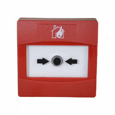 Advanced resettable analogue pushbutton - Built-in isolator - Bicolour (red green) LED indicator - Same key for opening and rearming - Does not include a cover - Certificate EN54-17