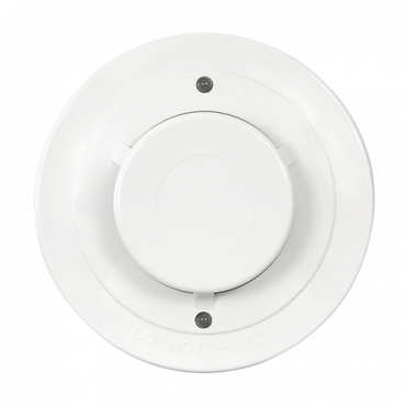 NB-338-2-LED: Conventional optical fire detector - Certificate EN54 part 7 - Double LED alarm to see it from anywhere - Made of ABS material with heat resistance - Base not included - Interchangeable base with the entire wizmart range