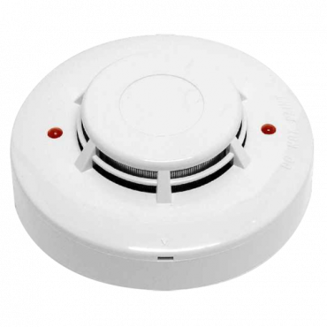 NB-338-2-LED: Conventional optical fire detector - Certificate EN54 part 7 - Double LED alarm to see it from anywhere - Made of ABS material with heat resistance - Base not included - Interchangeable base with the entire wizmart range