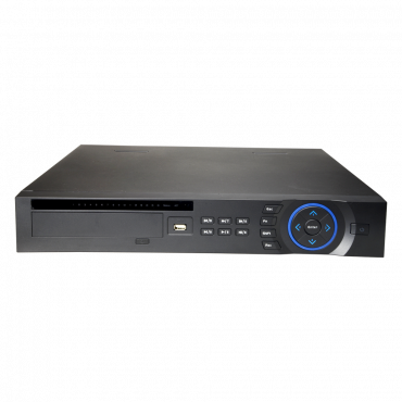 HDCVI Digital Video Recorder - 4Ch HDCVI / 4Ch audio - 1080P (12FPS) /720p (25FPS) - Alarm inputs/outputs - VGA, HDMI Full HD outputs - Space for 2 hard disks