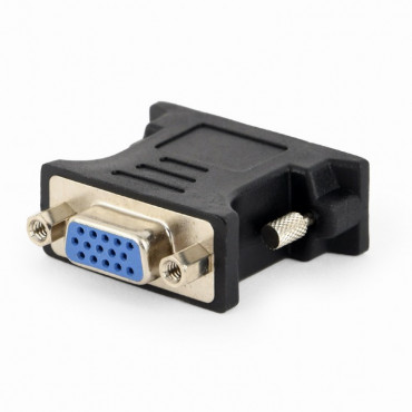 24-pin DVI-I (m) to 15-pin SVGA (f) video adapter  - 1 unit