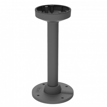 Ceiling bracket - Height 573 mm - Valid for exterior use - Black colour - Made of aluminum - Cable pass