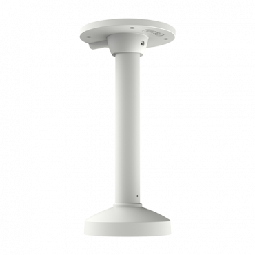 Ceiling bracket - Height 565 mm - Valid for exterior use - White colour - Made of aluminum - Cable pass