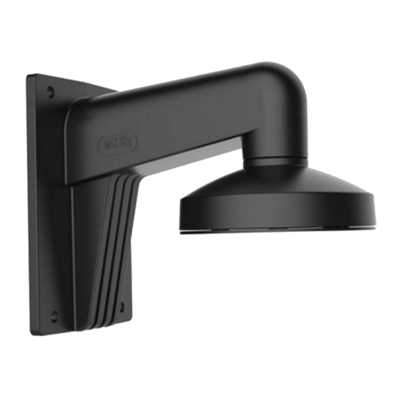Wall bracket - Connections Box - Suitable for outdoor use - color black - cable pass