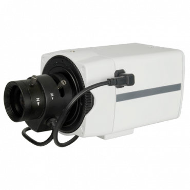 Box Camera HDTVI, HDCVI, AHD & Analogue - 5 MP (25/30 fps) - 1/2.8" 5 MP Sony Progressive Scan CMOS - Supports manual lenses and DC - Minimum illumination 0.01 Lux color