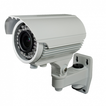 1080p ECO Bullet Camera - 4 in 1 (HDTVI / HDCVI / AHD / CVBS) - 1/2.7" Brigates© BG0806 - 2.8~12 mm Varifocal lens - IR LEDs Range 40 m - OSD remote menu from DVR