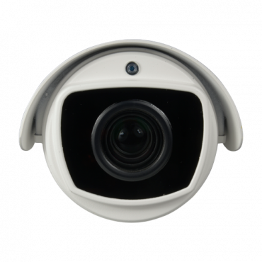 4N1 Gemotoriseerde Bullet Camera - 1/3” Sony© Exmor IMX323 CMOS - Horizontaal: 220°, Verticaal: 85° - 5.1~51 mm 10X Gemotoriseerde Lens - Matrix IR LEDs Scope 120 m - Control over coax (RS485 for HDCVI)