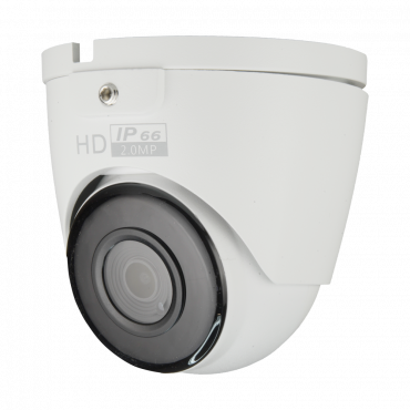 1080p ECO-domecamera - 4 in 1 (HDTVI / HDCVI / AHD / CVBS) - 1 / 2,7" SmartSens © SC2235 + FM8536E - 2,8 mm lens - IR-leds SMD-bereik 30 m - OSD-menu op afstand van DVR