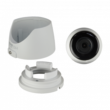 1080p ECO Dome Camera - 4 in 1 (HDTVI / HDCVI / AHD / CVBS) - 1/2.7" SmartSens© SC2235+FM8536E - 2.8 mm Lens - IR LEDs SMD Range 30 m - OSD remote menu from DVR