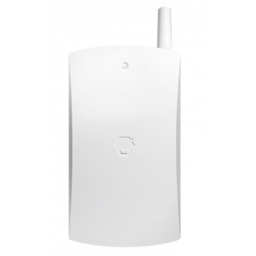 Glass break detector - Wireless - External antenna - Low battery LED indicator - Detection range 7 m - It includes transformer 12 V