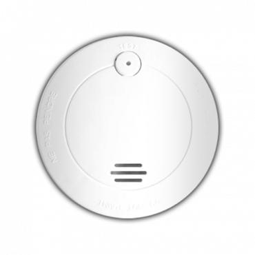 SMK-500: Smoke detector - Wireless - Internal antenna - Built-in siren - Detection range 20 m² - Power supply 1 battery 9 V