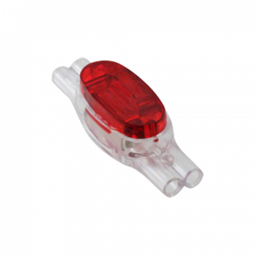 Connector U1R - Ondersteunt kabels tussen 19~24 AWG - Snelle drukaansluiting - zakje 10 stuks - Waterdichte isolerende gel - Verkleind formaat