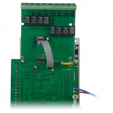 DMTECH Conventional Relay Module - 8 relay outputs - Up to 3A/125VAC or 3A/30VDC - Centrally powered - Compatible with DMTECH fire panels