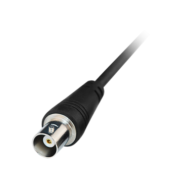 Power supply isolator - Optimised for HDCVI video - Installation on coaxial cable - Cable 400 mm long - Passive element - Frequency response 0-65MHz