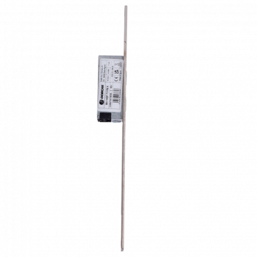 Dorcas elektrische deuropener met schootgeleider - Voor enkele deur | Verstelbare radiale vergrendeling - Arbeidsstroom uitvoering - Houdkracht 330 kg - 10-24V AC/DC - Inbouw -  vrijzetpal