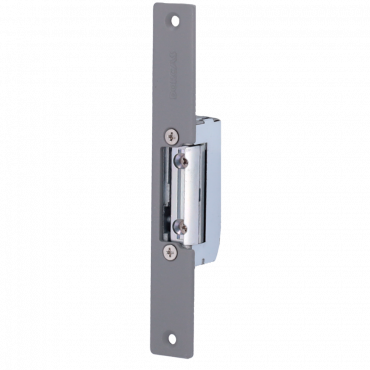 Dorcas Electric Door Opener with bolt guide - For single door | Adjustable radial lock - Fail Safe - Holding force 330 kg - 12VDC - mortice mount