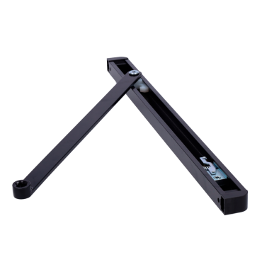 Sliding arm door closer - Surface and reversible installation - Opening with reduced force - Doors between 25~100 kg and 850~1250 mm - Two adjustable closing speeds - For all types of doors