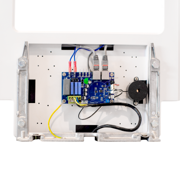 EAS anti-theft antenna - AM technology 58 kHz - 2 hallways: master and two slaves - WiFi connection | Plug & Play - Made of ABS - Remote adjustments with free Cloud