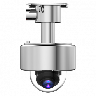Explosion Proof IP Camera 4 Mpx - 1/1.8" Progressive Scan CMOS - 2.8 -12mm AF motorized lens - IR LEDs Range 40 m - 316L anti-corrosion stainless steel case - IP68 waterproof
